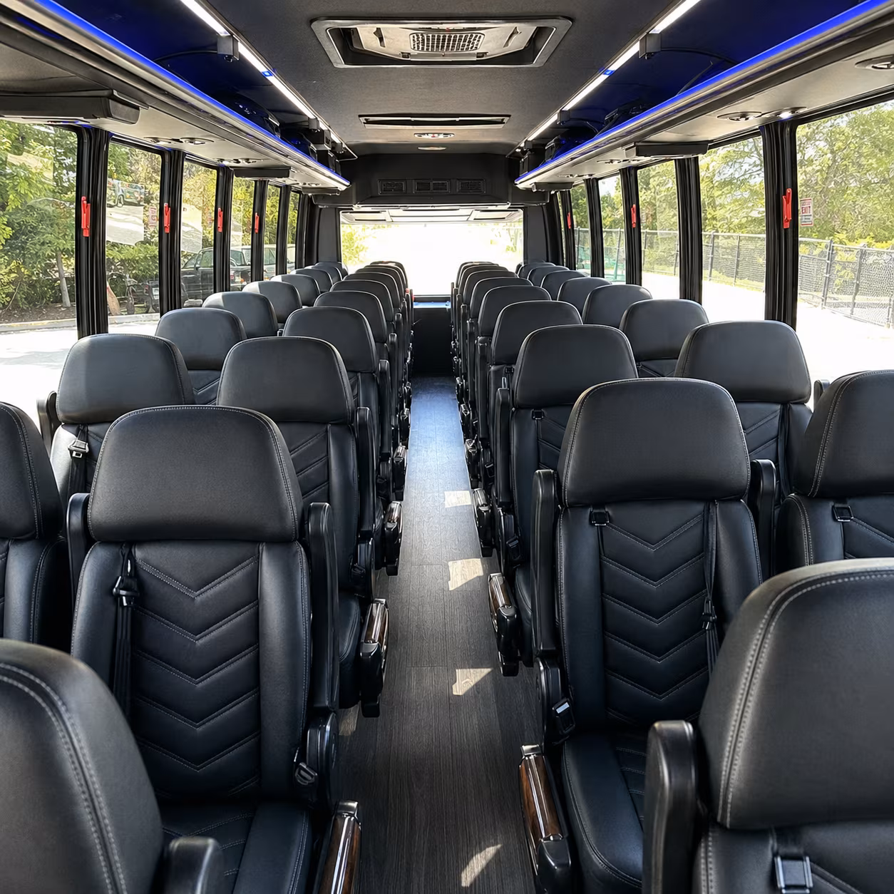 bismarck school event transportation onboard seating