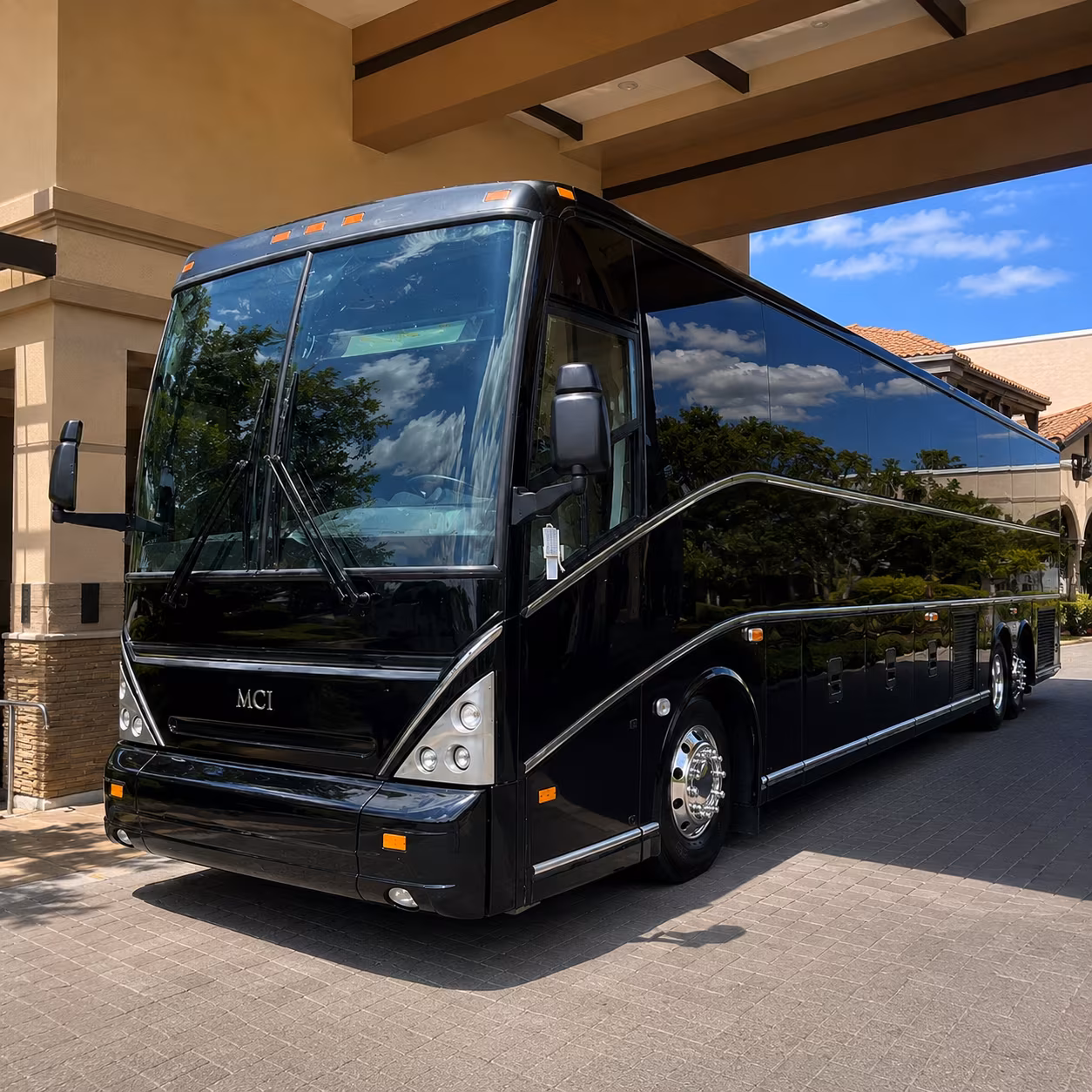 shuttle guests between bismarck hotels and your wedding venue